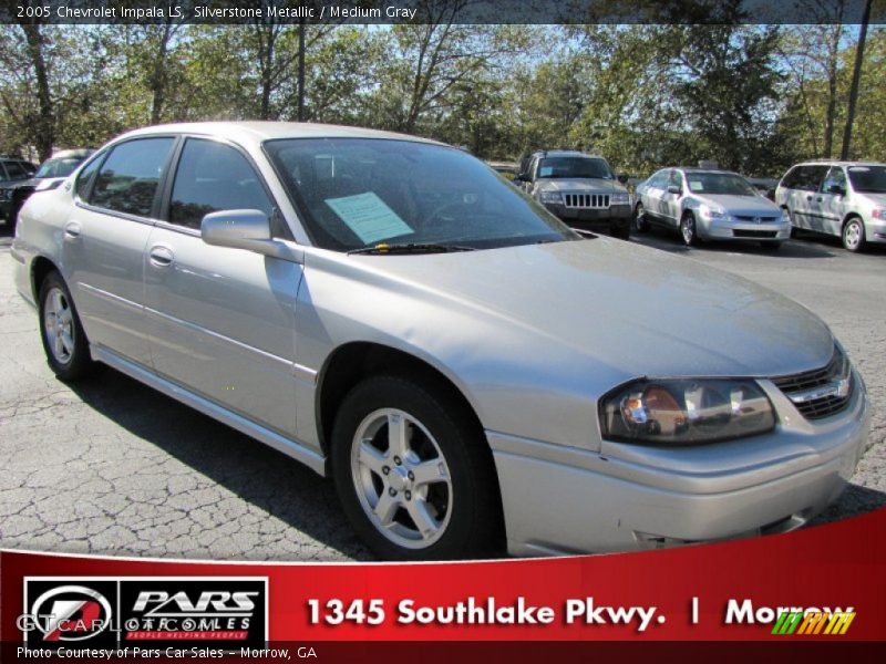 Silverstone Metallic / Medium Gray 2005 Chevrolet Impala LS