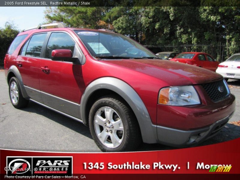 Redfire Metallic / Shale 2005 Ford Freestyle SEL