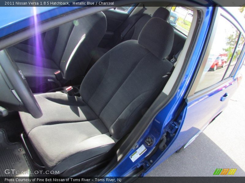 Metallic Blue / Charcoal 2011 Nissan Versa 1.8 S Hatchback