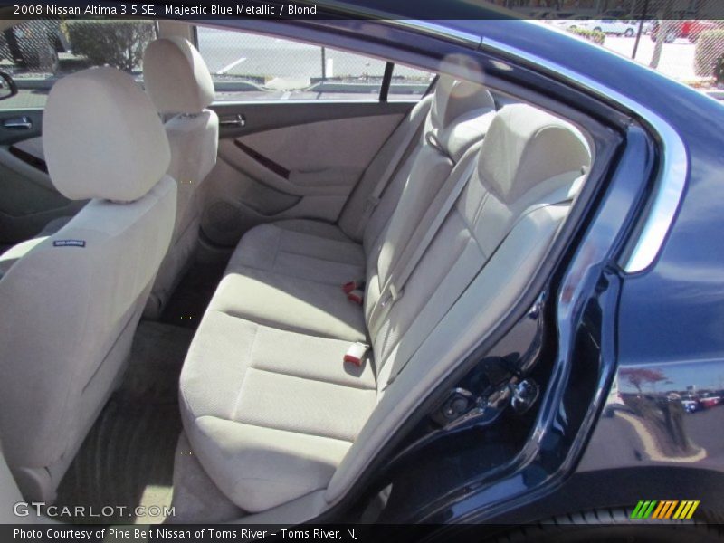 Majestic Blue Metallic / Blond 2008 Nissan Altima 3.5 SE