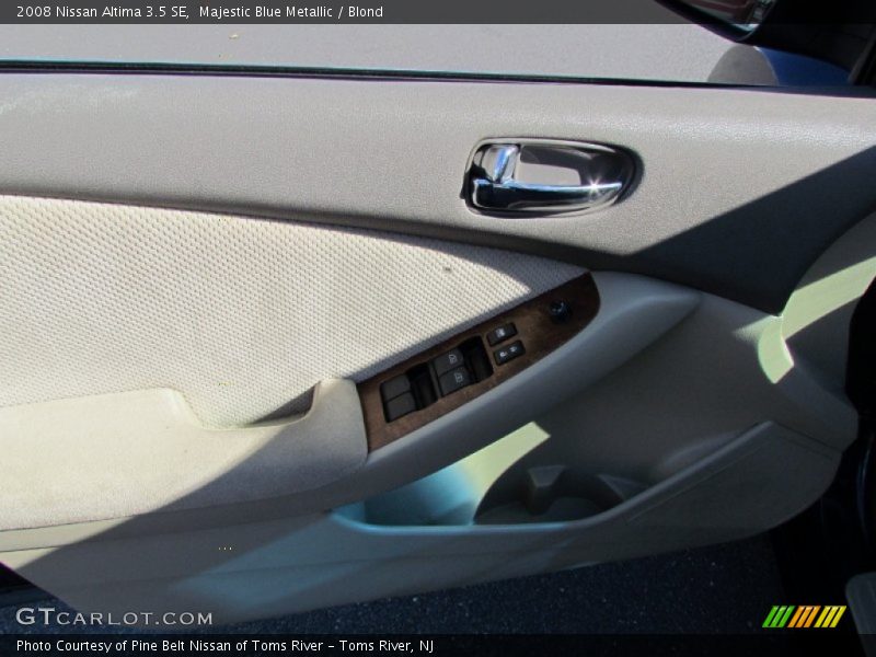 Majestic Blue Metallic / Blond 2008 Nissan Altima 3.5 SE