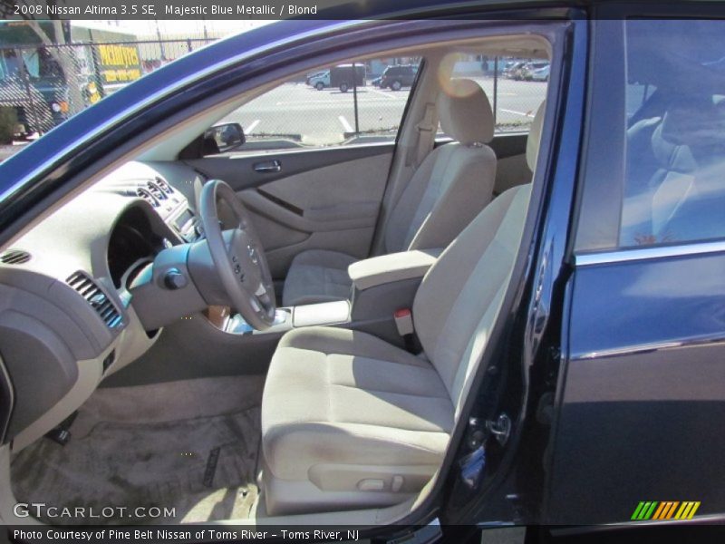 Majestic Blue Metallic / Blond 2008 Nissan Altima 3.5 SE