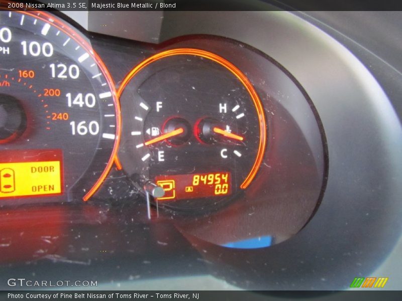 Majestic Blue Metallic / Blond 2008 Nissan Altima 3.5 SE