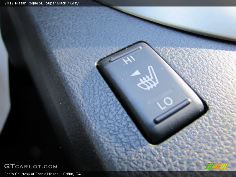 Super Black / Gray 2012 Nissan Rogue SL