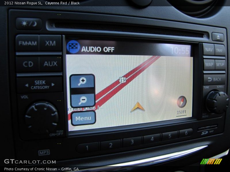 Cayenne Red / Black 2012 Nissan Rogue SL
