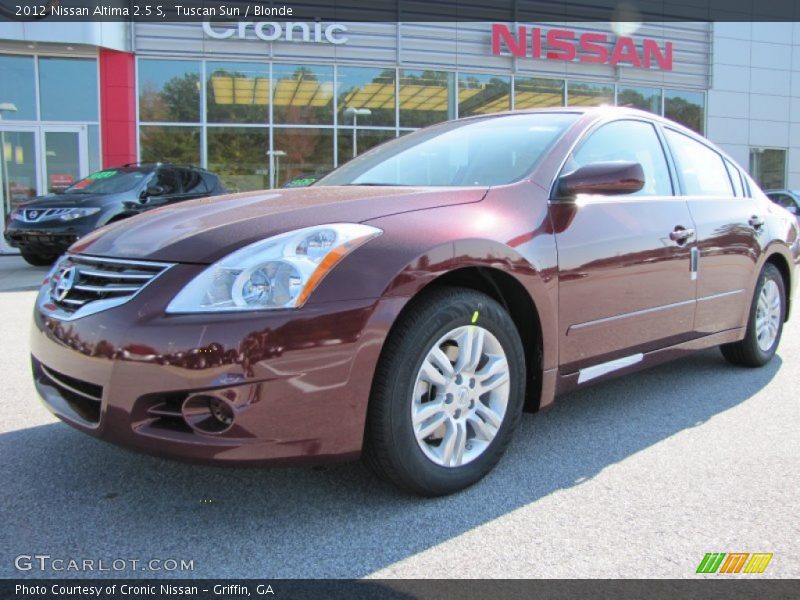 Tuscan Sun / Blonde 2012 Nissan Altima 2.5 S