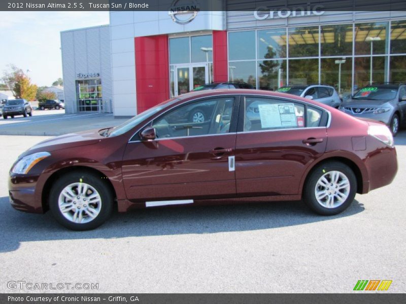 Tuscan Sun / Blonde 2012 Nissan Altima 2.5 S