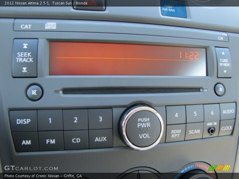 Tuscan Sun / Blonde 2012 Nissan Altima 2.5 S