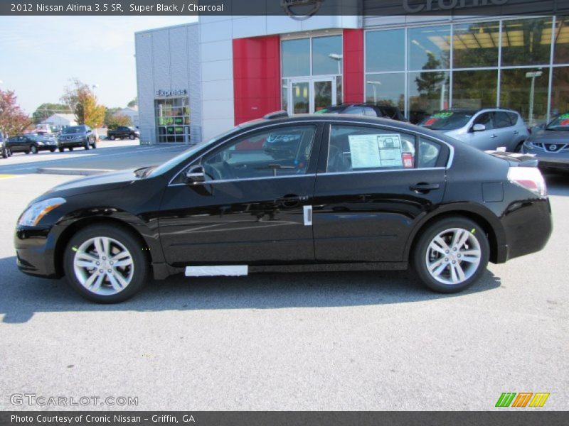 Super Black / Charcoal 2012 Nissan Altima 3.5 SR
