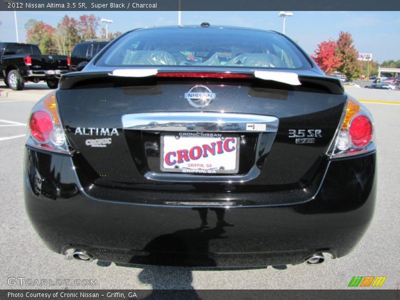 Super Black / Charcoal 2012 Nissan Altima 3.5 SR