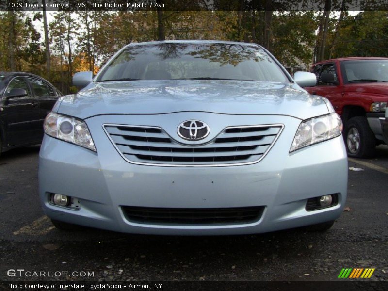 Blue Ribbon Metallic / Ash 2009 Toyota Camry XLE V6