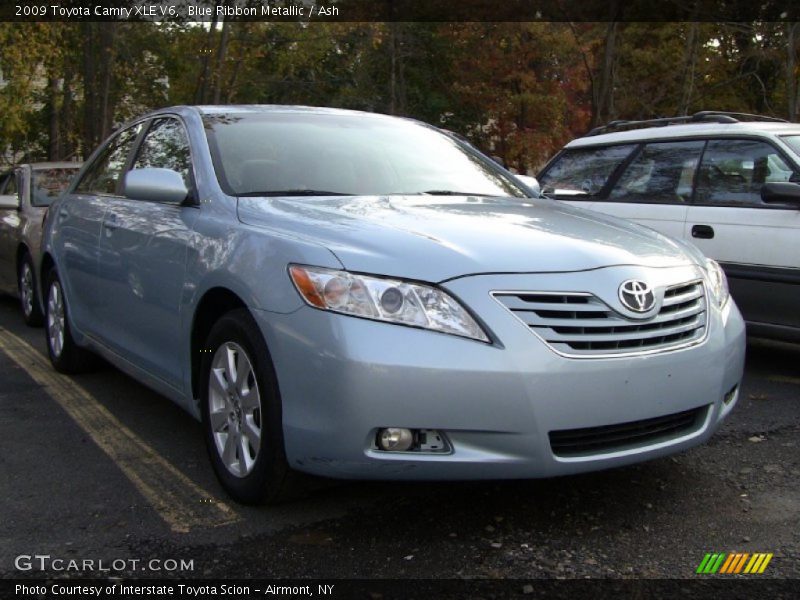 Blue Ribbon Metallic / Ash 2009 Toyota Camry XLE V6
