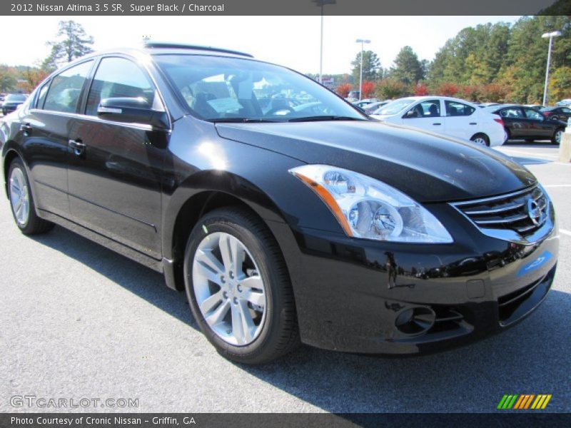 Super Black / Charcoal 2012 Nissan Altima 3.5 SR