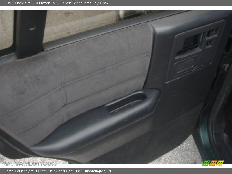 Forest Green Metallic / Gray 1994 Chevrolet S10 Blazer 4x4