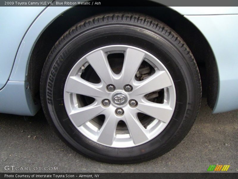 Blue Ribbon Metallic / Ash 2009 Toyota Camry XLE V6