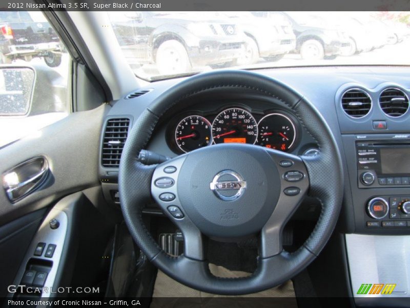 Super Black / Charcoal 2012 Nissan Altima 3.5 SR