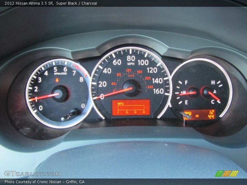  2012 Altima 3.5 SR 3.5 SR Gauges