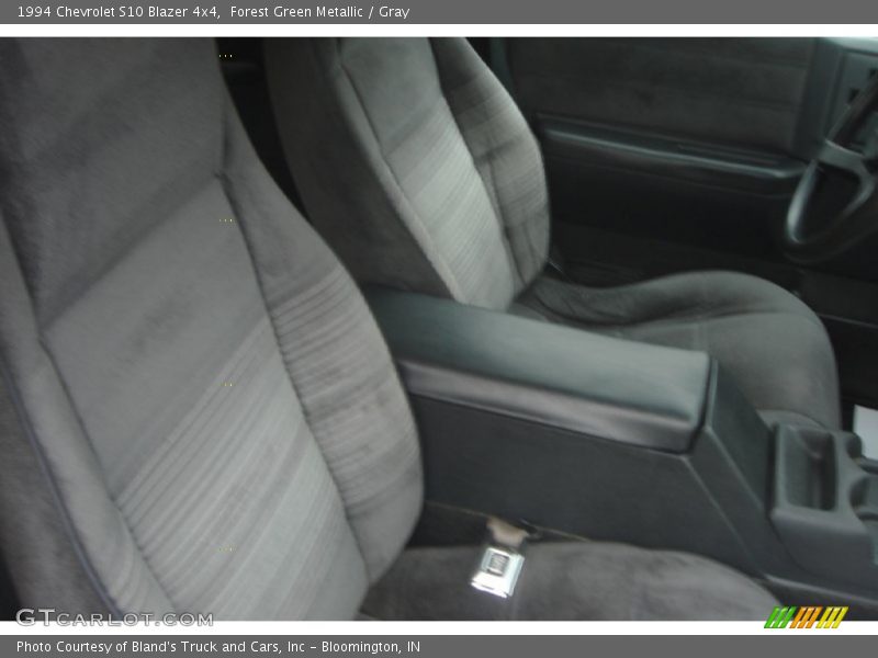 Forest Green Metallic / Gray 1994 Chevrolet S10 Blazer 4x4