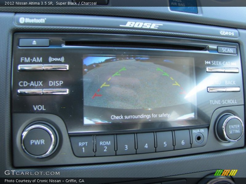 Super Black / Charcoal 2012 Nissan Altima 3.5 SR