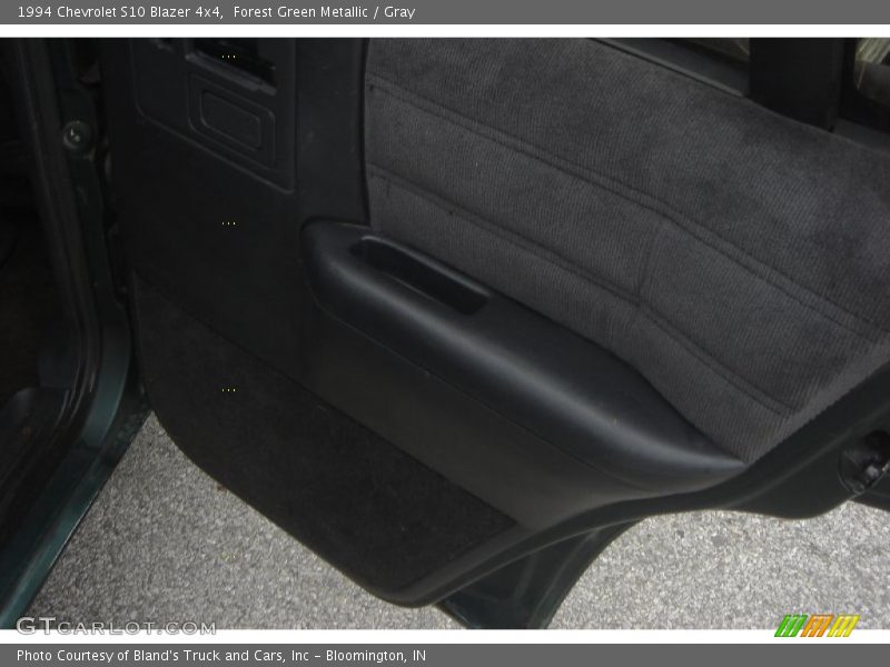Forest Green Metallic / Gray 1994 Chevrolet S10 Blazer 4x4
