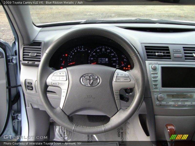 Blue Ribbon Metallic / Ash 2009 Toyota Camry XLE V6