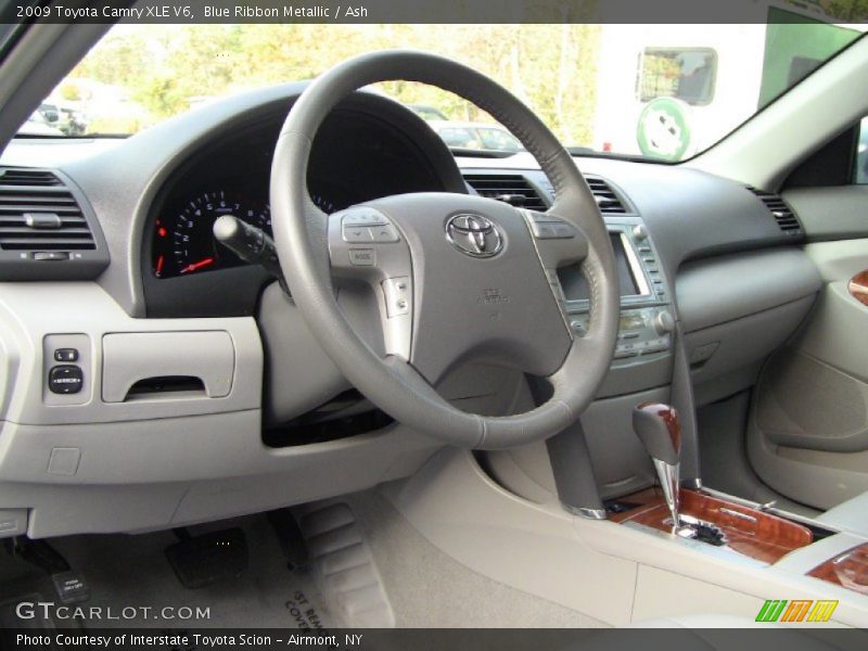 Blue Ribbon Metallic / Ash 2009 Toyota Camry XLE V6