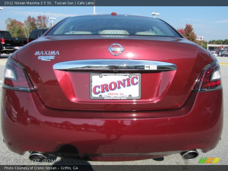 Tuscan Sun / Cafe Latte 2012 Nissan Maxima 3.5 SV