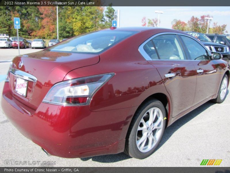 Tuscan Sun / Cafe Latte 2012 Nissan Maxima 3.5 SV