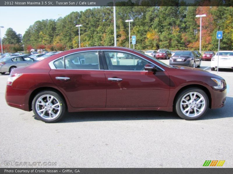 Tuscan Sun / Cafe Latte 2012 Nissan Maxima 3.5 SV
