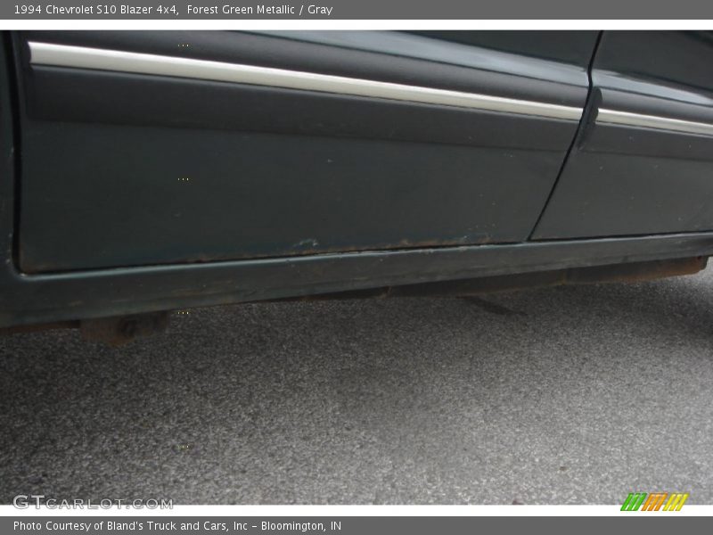 Forest Green Metallic / Gray 1994 Chevrolet S10 Blazer 4x4