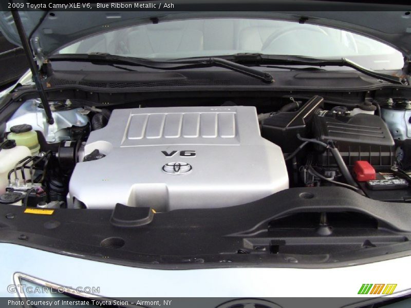Blue Ribbon Metallic / Ash 2009 Toyota Camry XLE V6