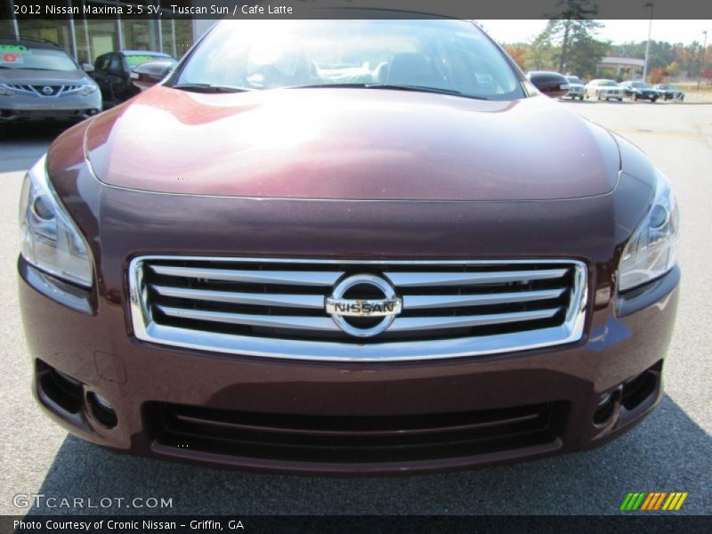 Tuscan Sun / Cafe Latte 2012 Nissan Maxima 3.5 SV