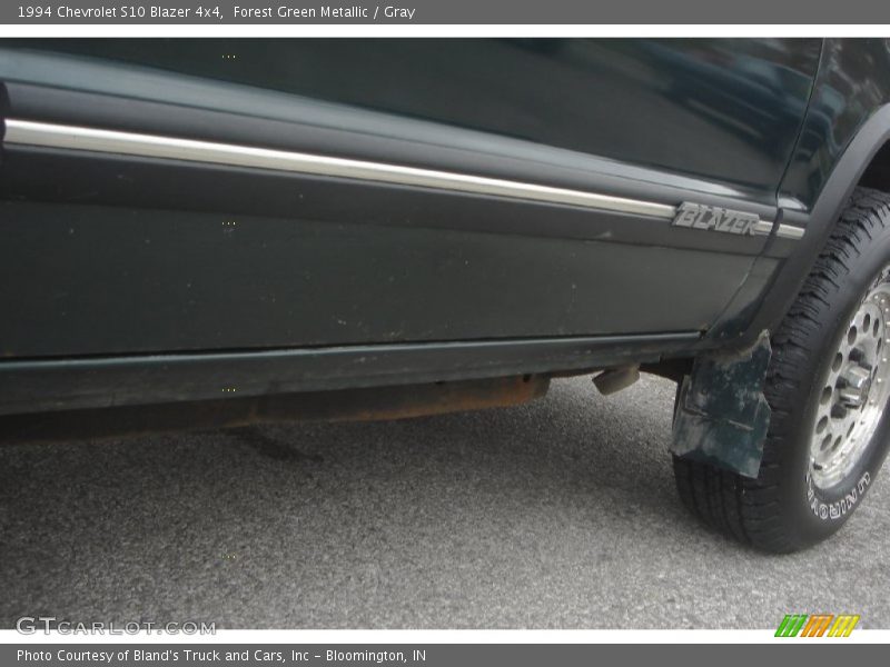 Forest Green Metallic / Gray 1994 Chevrolet S10 Blazer 4x4