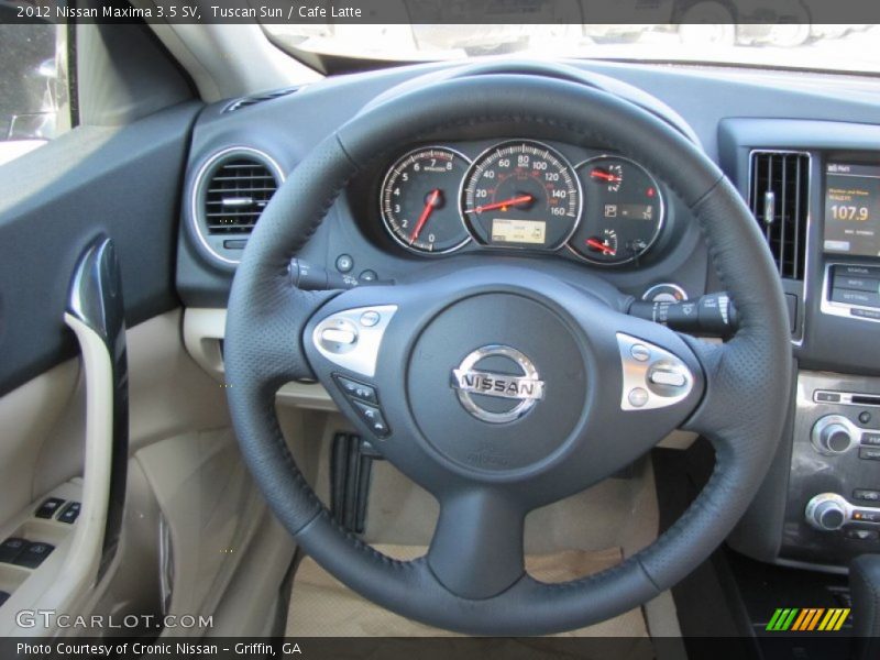 Tuscan Sun / Cafe Latte 2012 Nissan Maxima 3.5 SV