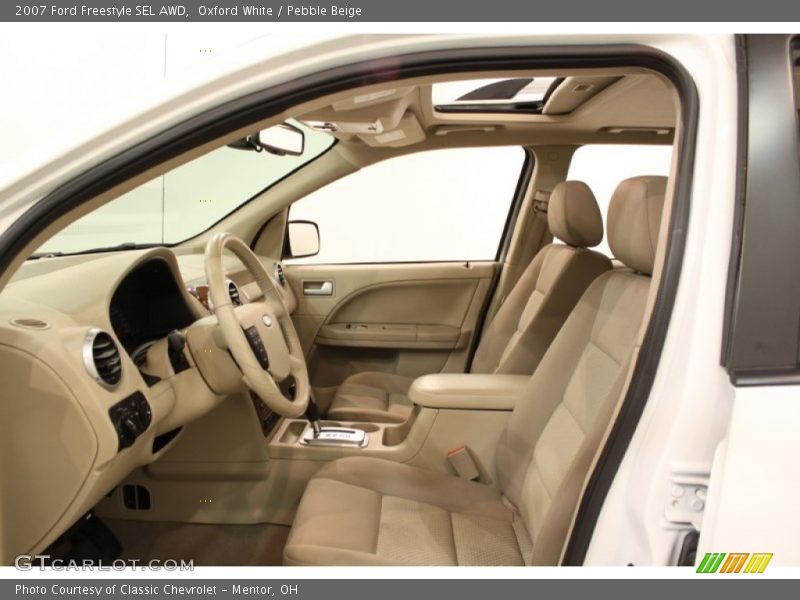  2007 Freestyle SEL AWD Pebble Beige Interior