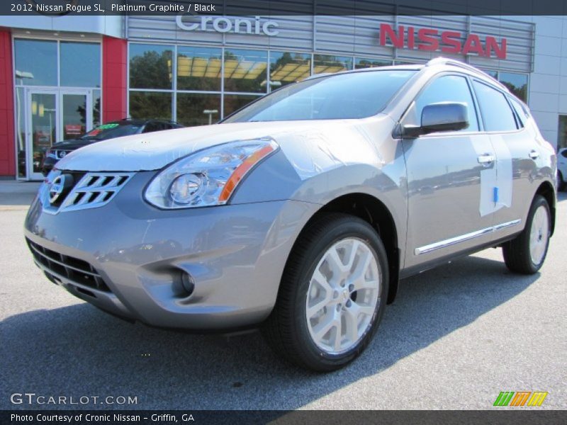 Platinum Graphite / Black 2012 Nissan Rogue SL