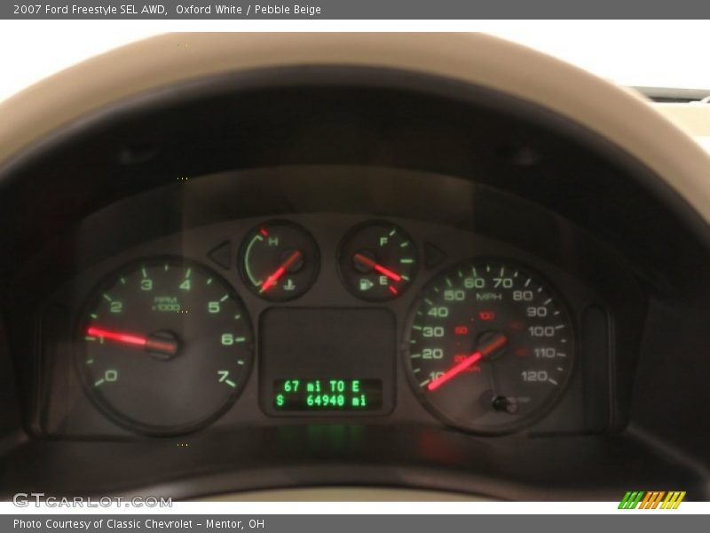  2007 Freestyle SEL AWD SEL AWD Gauges