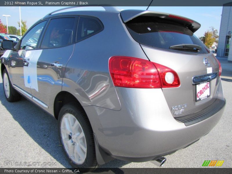 Platinum Graphite / Black 2012 Nissan Rogue SL