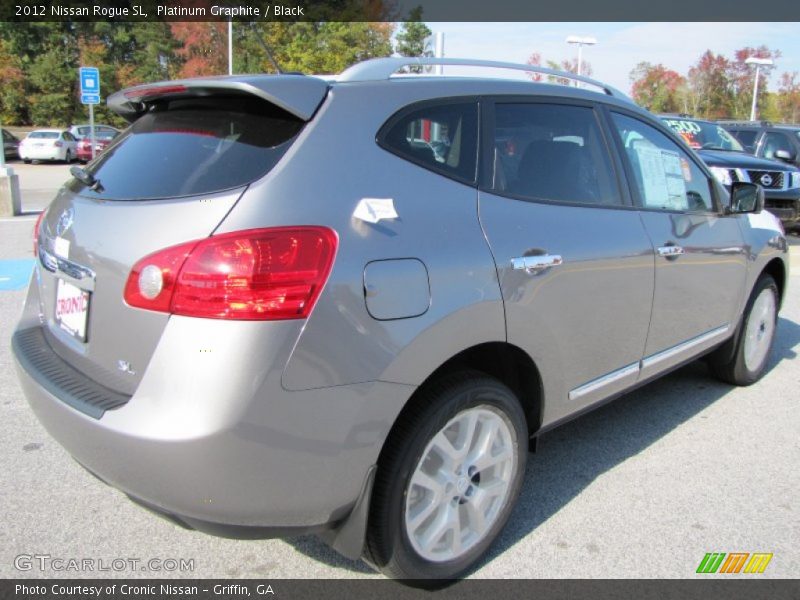 Platinum Graphite / Black 2012 Nissan Rogue SL