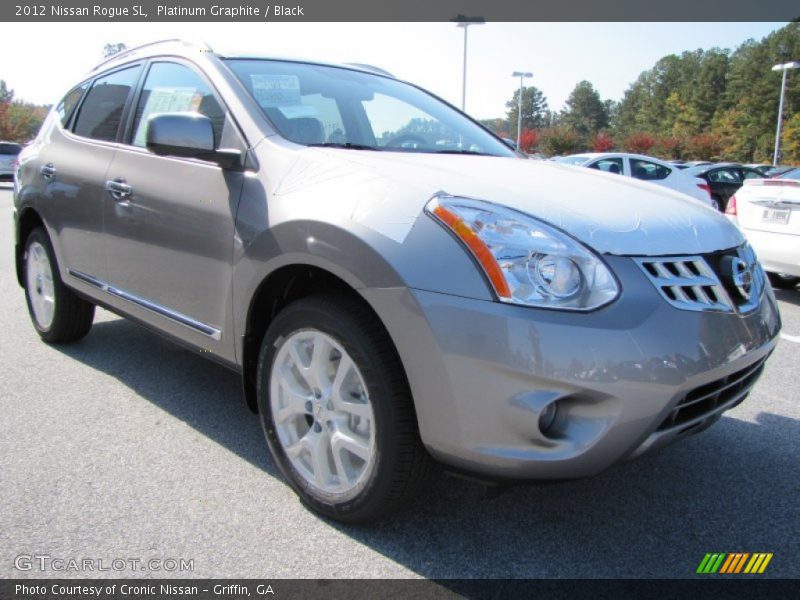 Platinum Graphite / Black 2012 Nissan Rogue SL
