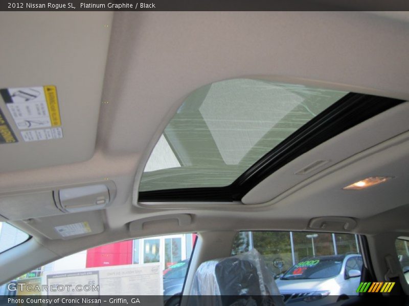 Platinum Graphite / Black 2012 Nissan Rogue SL