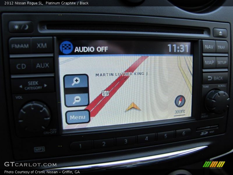 Platinum Graphite / Black 2012 Nissan Rogue SL
