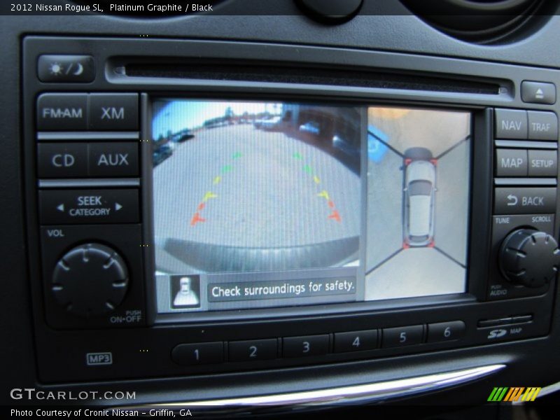Platinum Graphite / Black 2012 Nissan Rogue SL