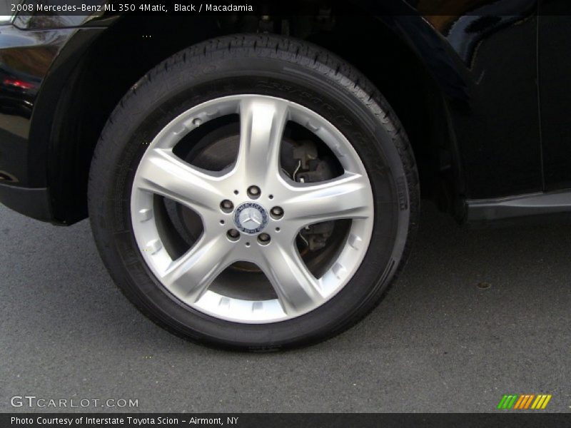 Black / Macadamia 2008 Mercedes-Benz ML 350 4Matic
