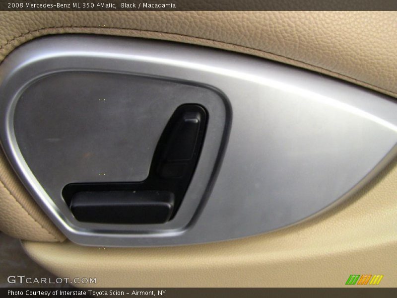 Black / Macadamia 2008 Mercedes-Benz ML 350 4Matic