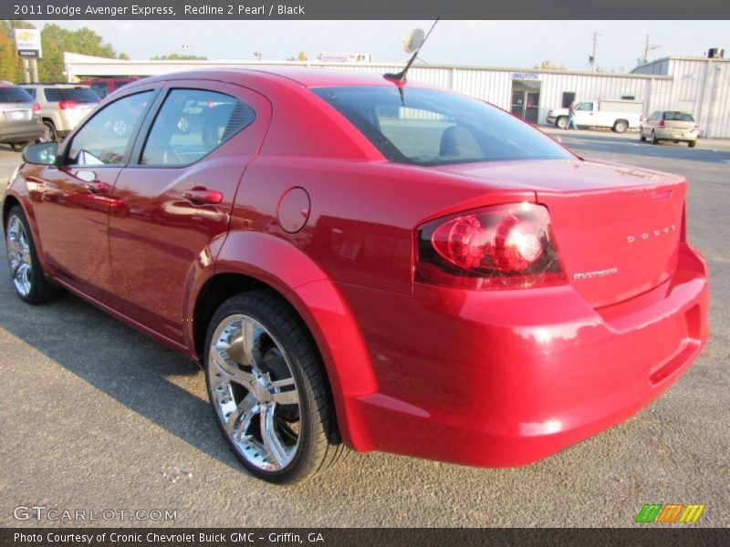 Redline 2 Pearl / Black 2011 Dodge Avenger Express