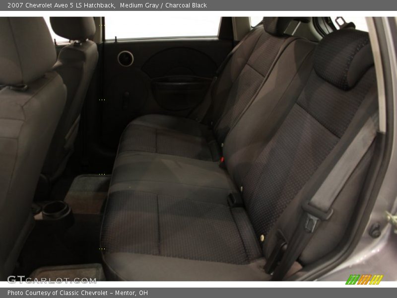 Medium Gray / Charcoal Black 2007 Chevrolet Aveo 5 LS Hatchback