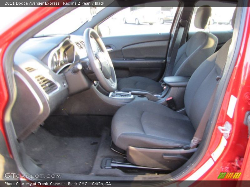  2011 Avenger Express Black Interior