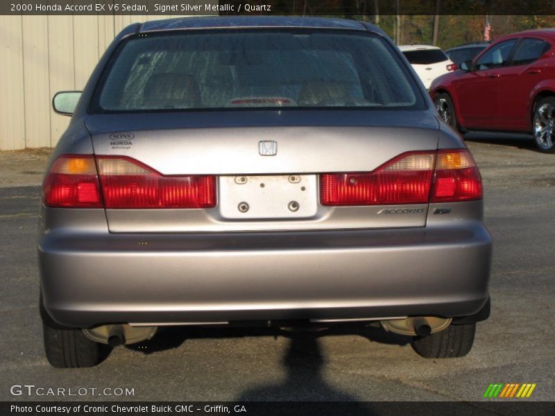 Signet Silver Metallic / Quartz 2000 Honda Accord EX V6 Sedan