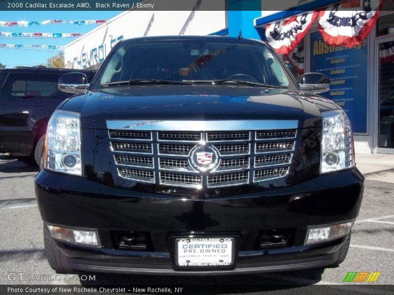Black Raven / Ebony 2008 Cadillac Escalade AWD